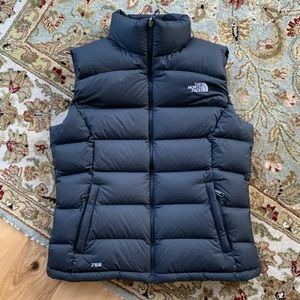 North Face 70 Down Puffer Vest Black 